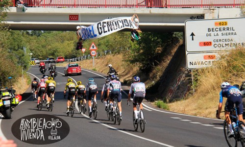 Ayuda las 8 de Becerril por participar en el boicot a Israel durante La Vuelta