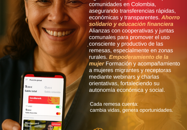 Imatge de capçalera de Capital Puente para activar masivamente la primera App Financiera Integral y Cooperativa de la Comunidad Migrante y lanzar el servicio de Remesa Digna
