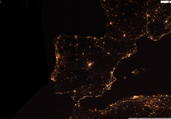 Imatge de capçalera de Ranking de la Contaminación lumínica en España 2022