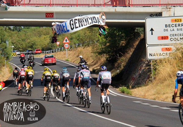 Imatge de capçalera de Ayuda las 8 de Becerril por participar en el boicot a Israel durante La Vuelta