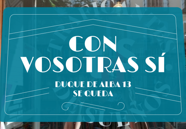 Imatge de capçalera de Con Vosotras Sí: campaña de financiación. Duque de Alba se queda