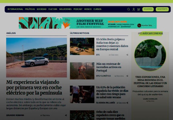 Imatge de capçalera de Impulsa la cooperativa de información Climática