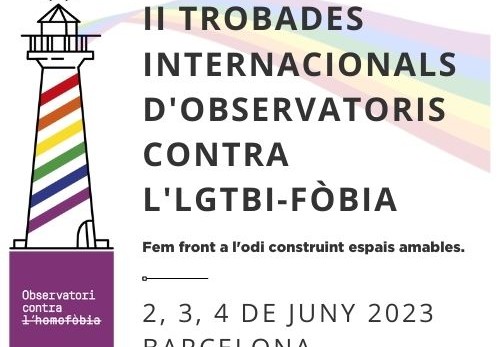 Imatge de capçalera de II Trobades Internacionals d'Observatoris Contra l'LGTBI-fòbia